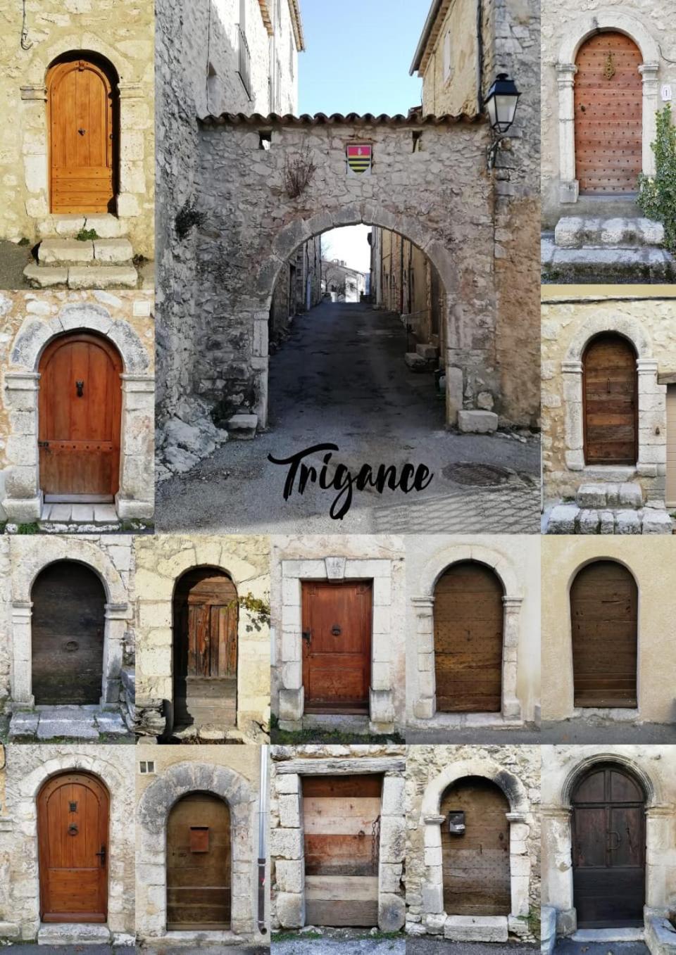 Le Petit Saint Clair Apartamento Trigance Exterior foto